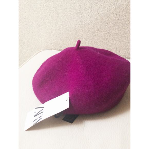 Zara Wool Beret - Picture 7 of 7